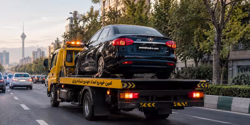 امداد خودرو جک غرب تهران
