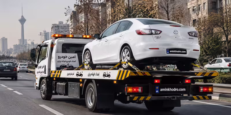 امداد خودرو مزدا mazda